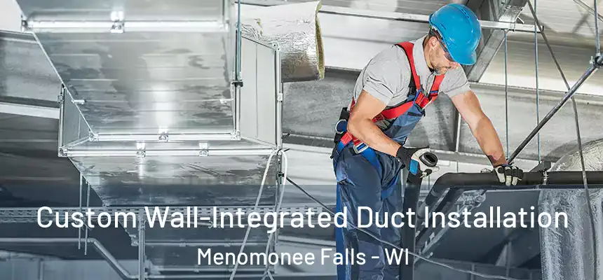  Custom Wall-Integrated Duct Installation Menomonee Falls - WI